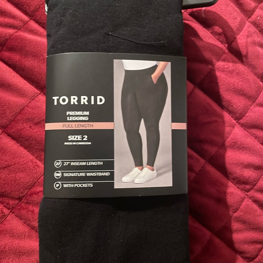 Torrid leggings brand new, never opened